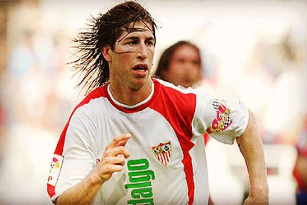 El aljarafeño Sergio Ramos en su etapa con el Sevilla Fútbol Club.