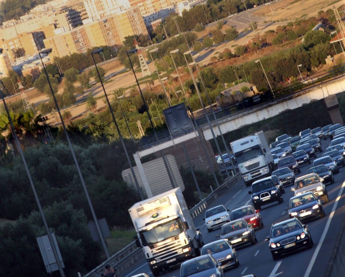 Subida de la autovía A49 al Aljarafe. Europa Press.