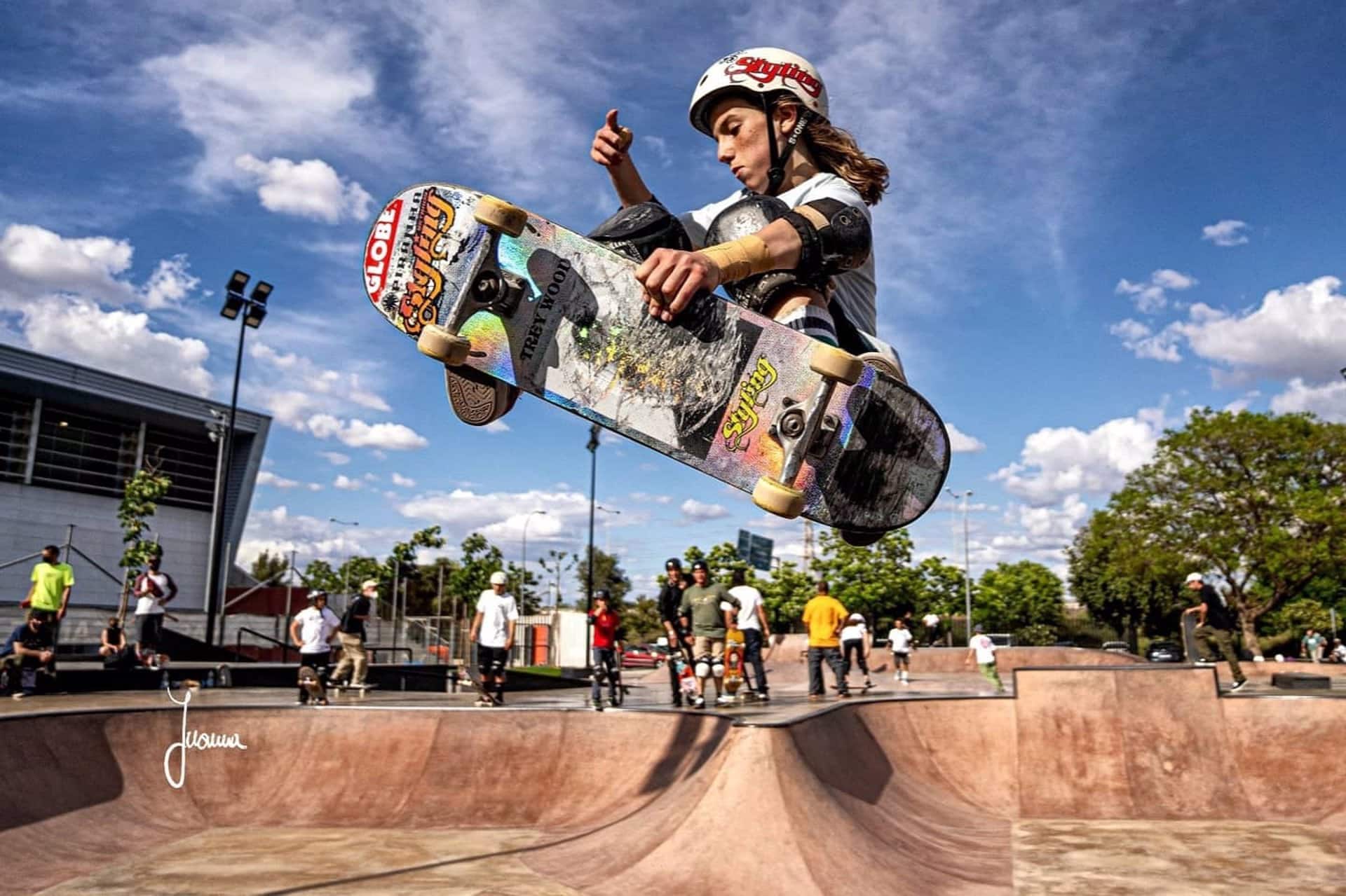 Campeonato de Skateboarding en Camas. Europa Press.