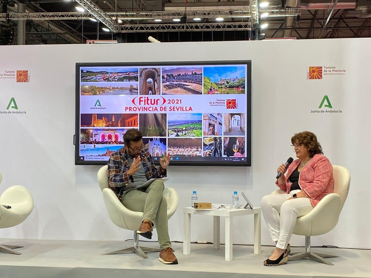 Presentación de Huévar en Fitur.
