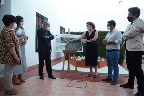El presidente de la Diputación de Sevilla en la presentación del proyecto