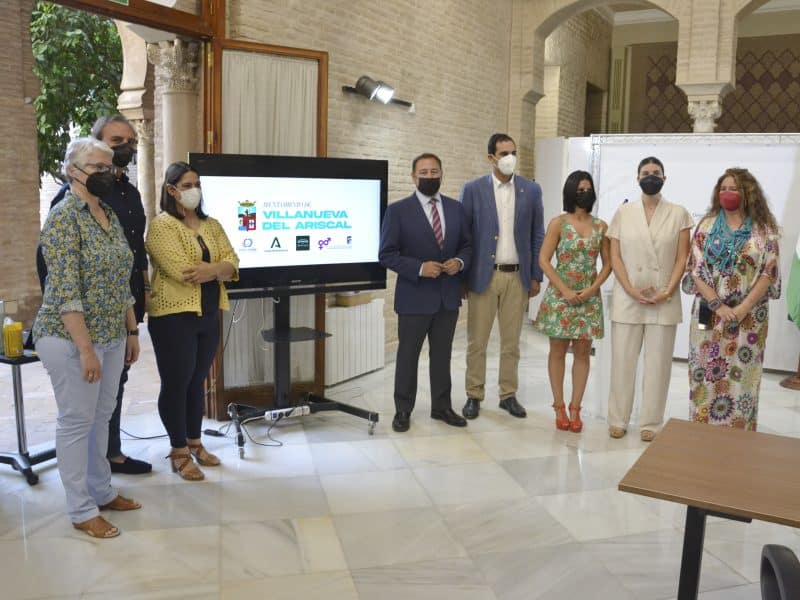 Presentación de la campaña 'La violencia es cosa de todos' de Villanueva del Ariscal. Junta de Andalucía