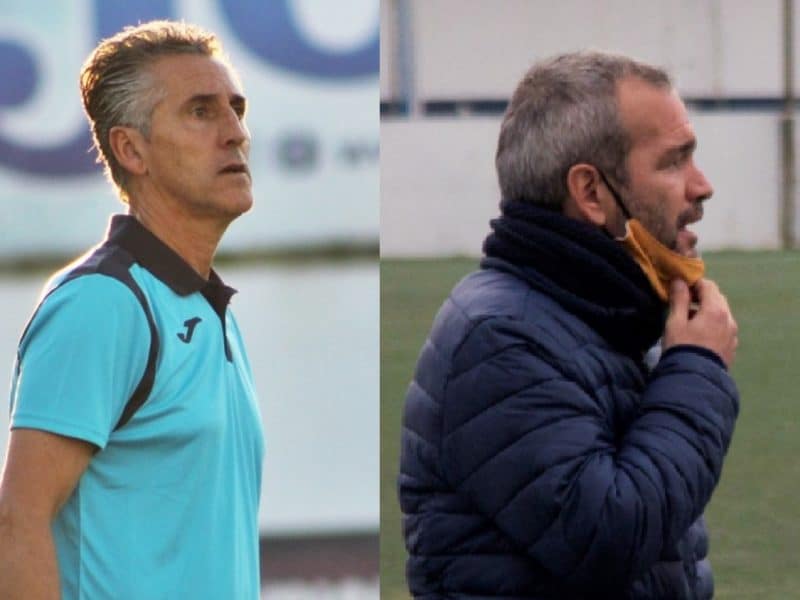 Alejandro Ceballos, izquierda; Pablo Galán, derecha.