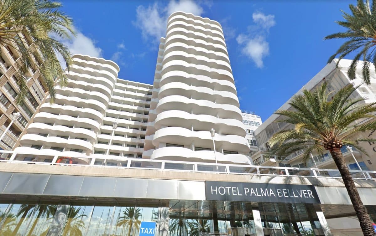 Hotel Palma Bellver, medicalizado para los jóvenes que están en viaje de fin de curso.