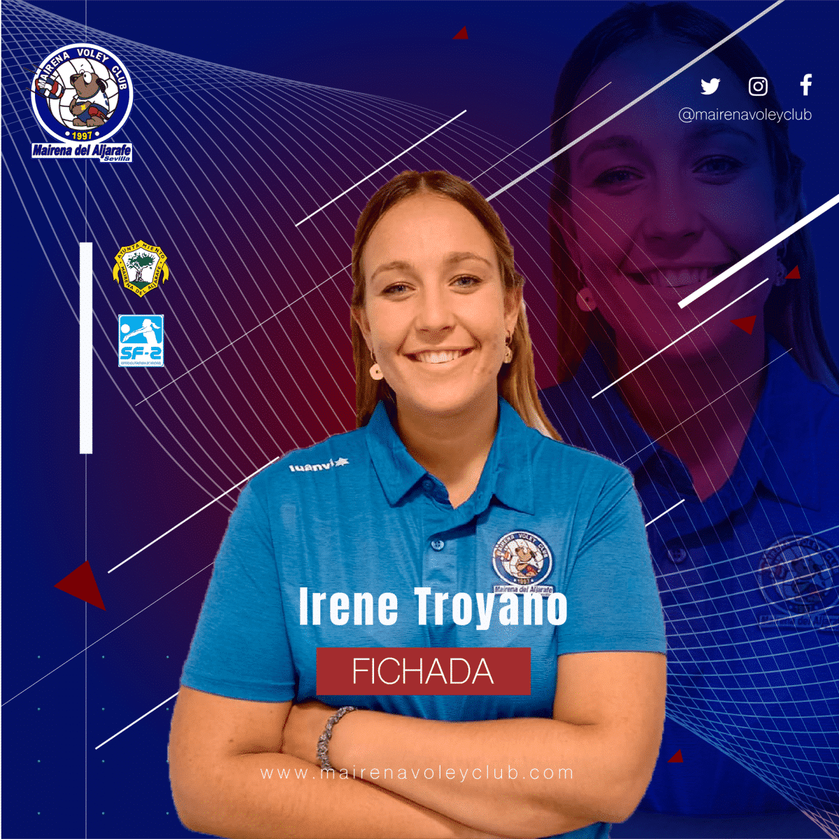 Ficha de presentación de Irene Troyano.