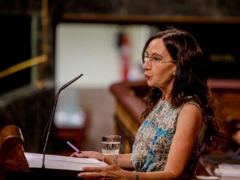 La exdiputada de Unidas Podemos, María Márquez.