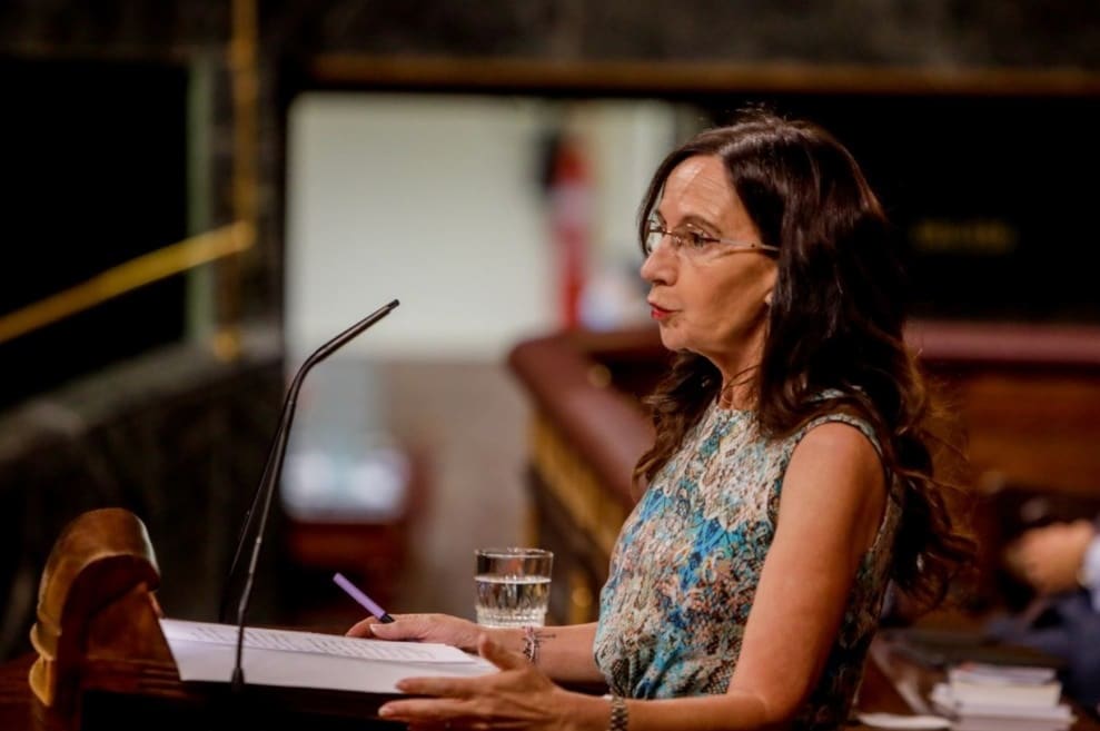 La exdiputada de Unidas Podemos, María Márquez.