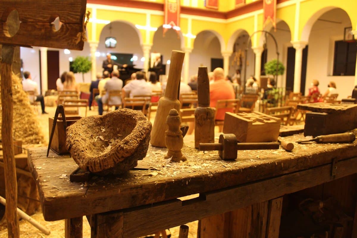 Imagen del Mercado Barroco de Olivares.