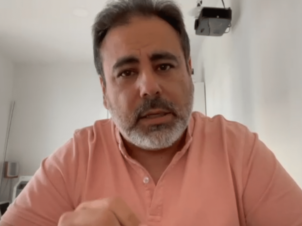 Imagen del vídeo difundido por Manuel Romero.