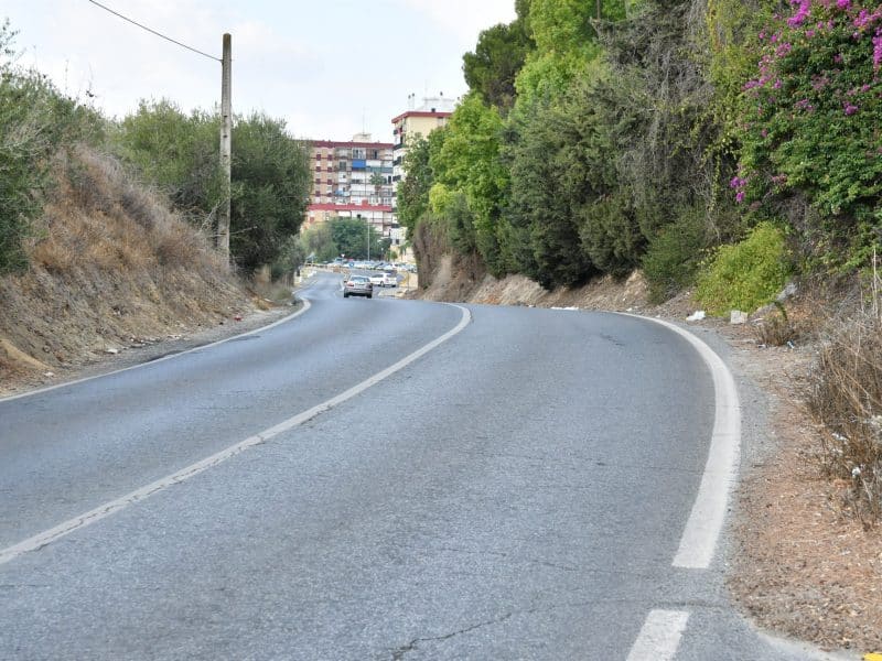 Vía que une Bormujos con Tomares. JUNTA