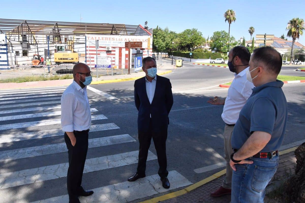 Tomares estrenará nueva imagen de su entrada al municipio desde la A-49 "con una reurbanización total".