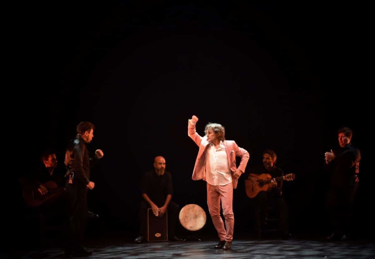 Javier Barón sobre el escenario.