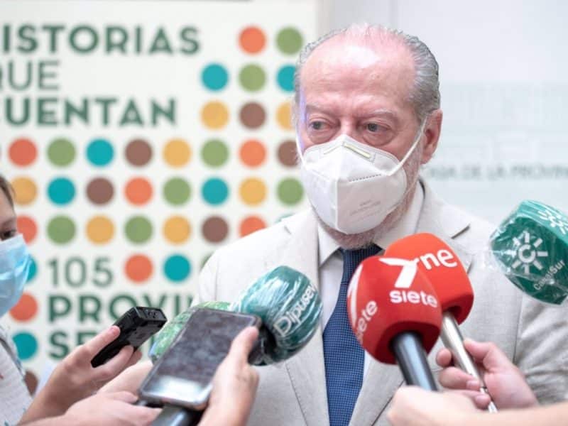 El presidente de la Diputación de Sevilla, Fernando Rodríguez Villalobos - RAQUEL PEREZ ADRADOS