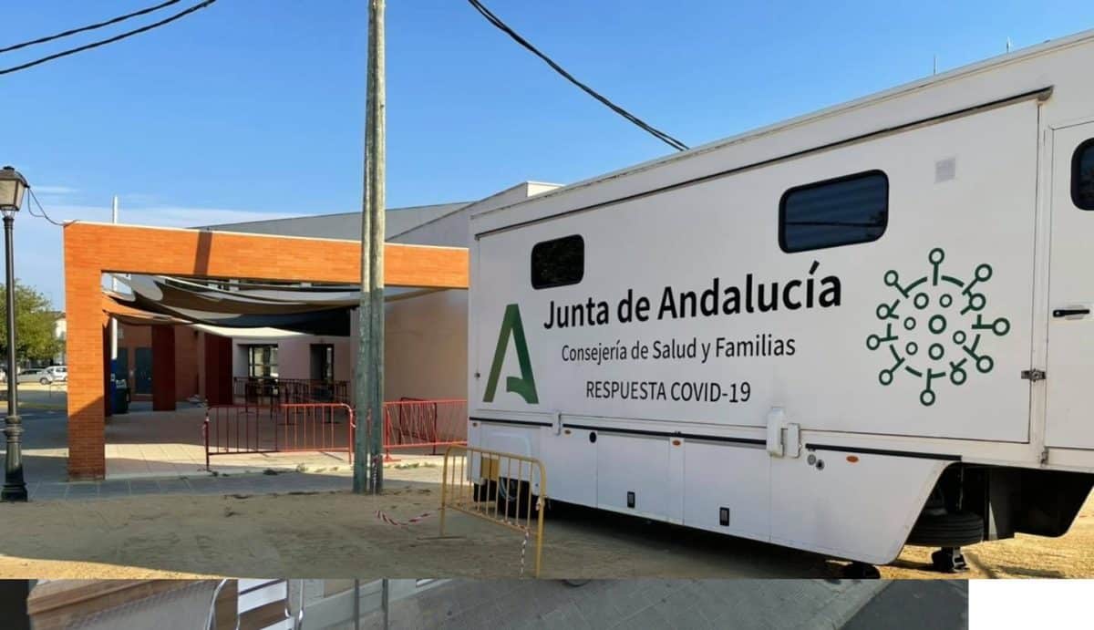 Cribado masivo en Sanlúcar la Mayor.