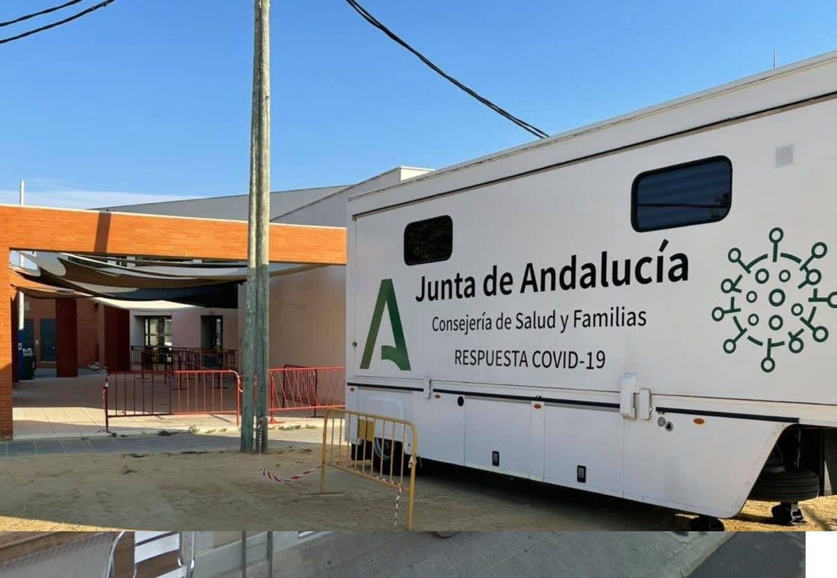 Cribado masivo en Sanlúcar la Mayor.