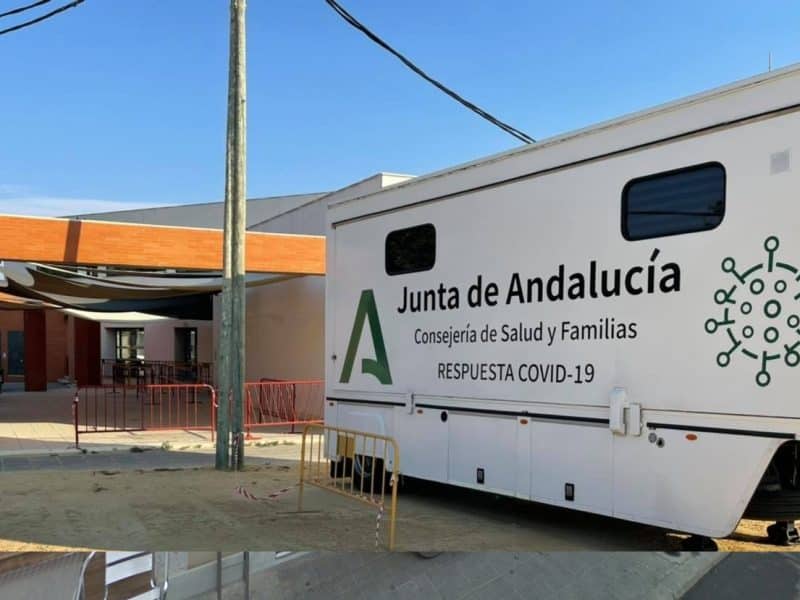 Cribado masivo en Sanlúcar la Mayor.