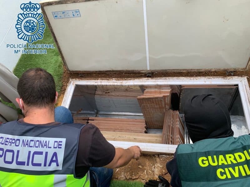 Operación conjunta de la Policía Nacional y la Guardia Civil POLICÍA NACIONAL