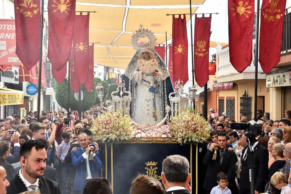 Virgen de los Dolores de la Hermandad Sacramental de Tomares. AYTO.TOMARES