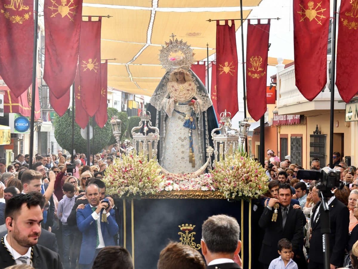 Virgen de los Dolores de la Hermandad Sacramental de Tomares. AYTO.TOMARES