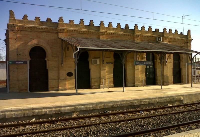 Estación de Carrión de los Céspedes. Mi Estación.