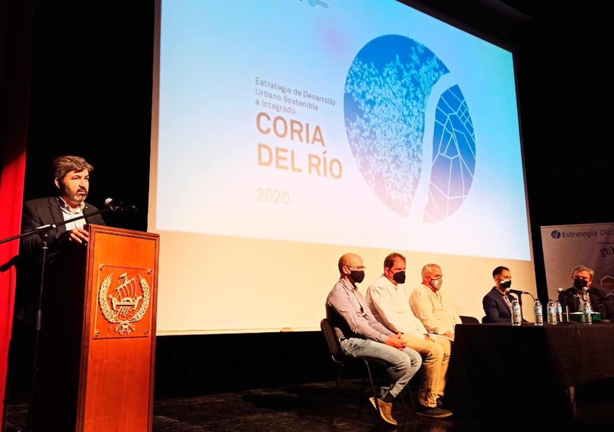 Presentación de la rehabilitación de los cerros de Coria