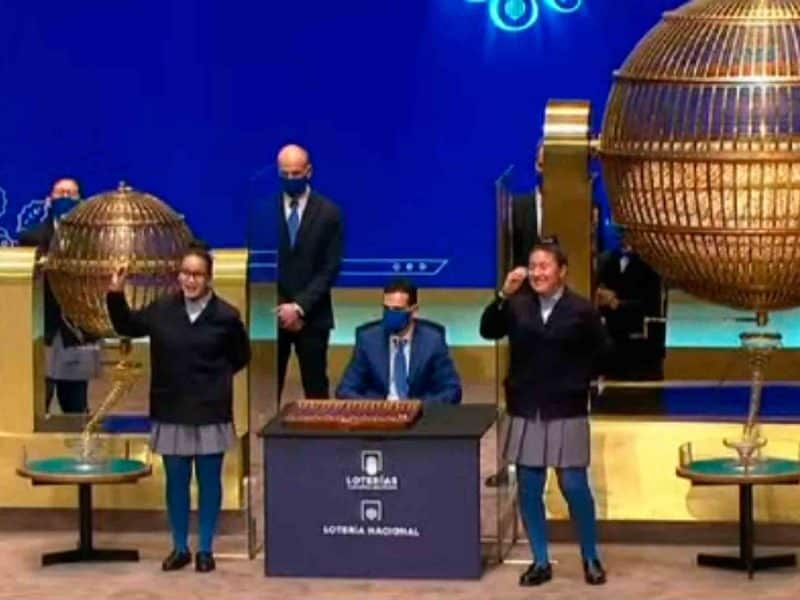 Imagen del Gordo de 2021 que cayó en Ayamonte / AD