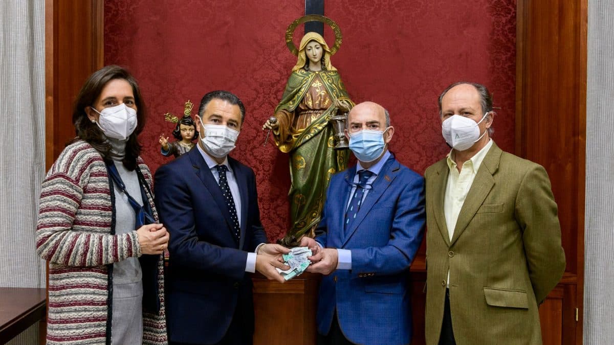 Imagen del Consorcio de Transportes que suma un gesto más para ayudar a ucranianos en Sevilla / AD