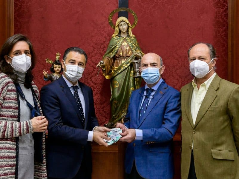 Imagen del Consorcio de Transportes que suma un gesto más para ayudar a ucranianos en Sevilla / AD