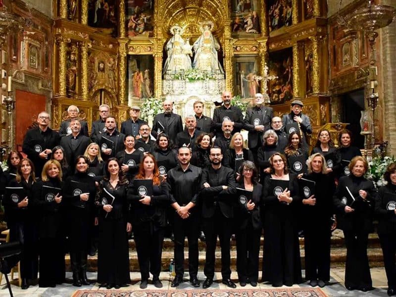 Coro Polifónico de Tomares, encargado del concierto benéfico por Ucrania / AD