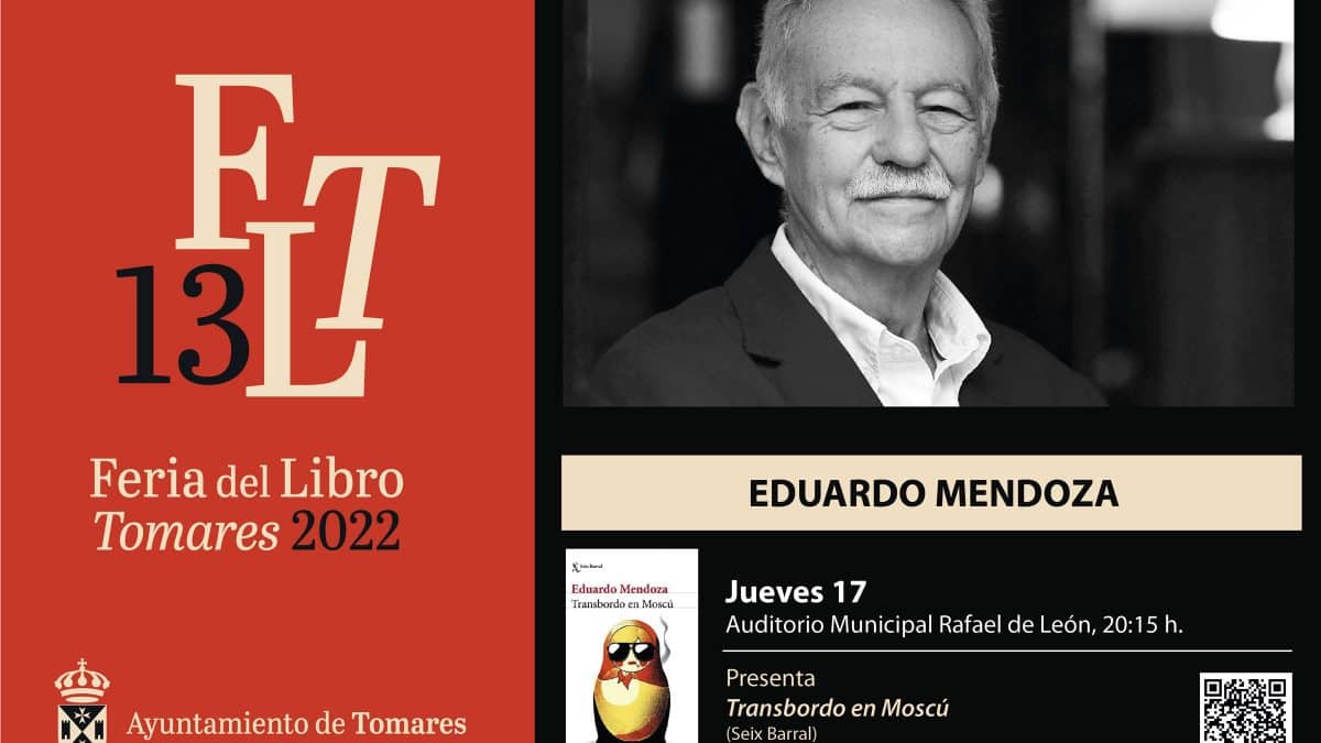 Eduardo Mendoza en la Feria del Libro de Tomares / AD
