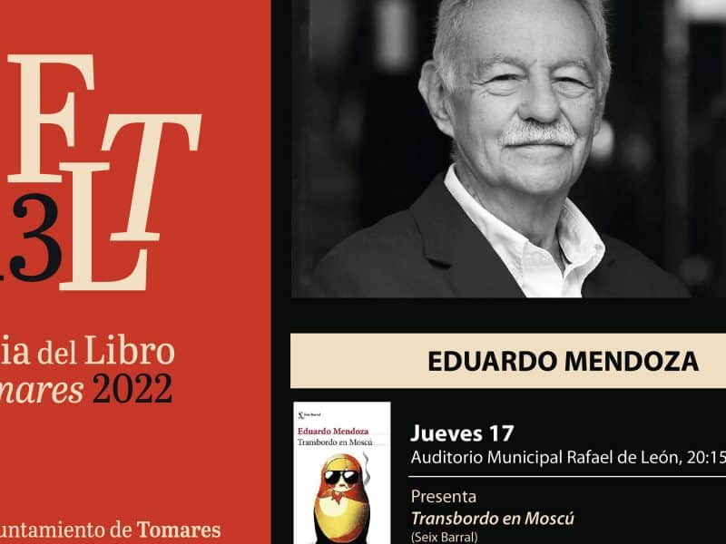 Eduardo Mendoza en la Feria del Libro de Tomares / AD