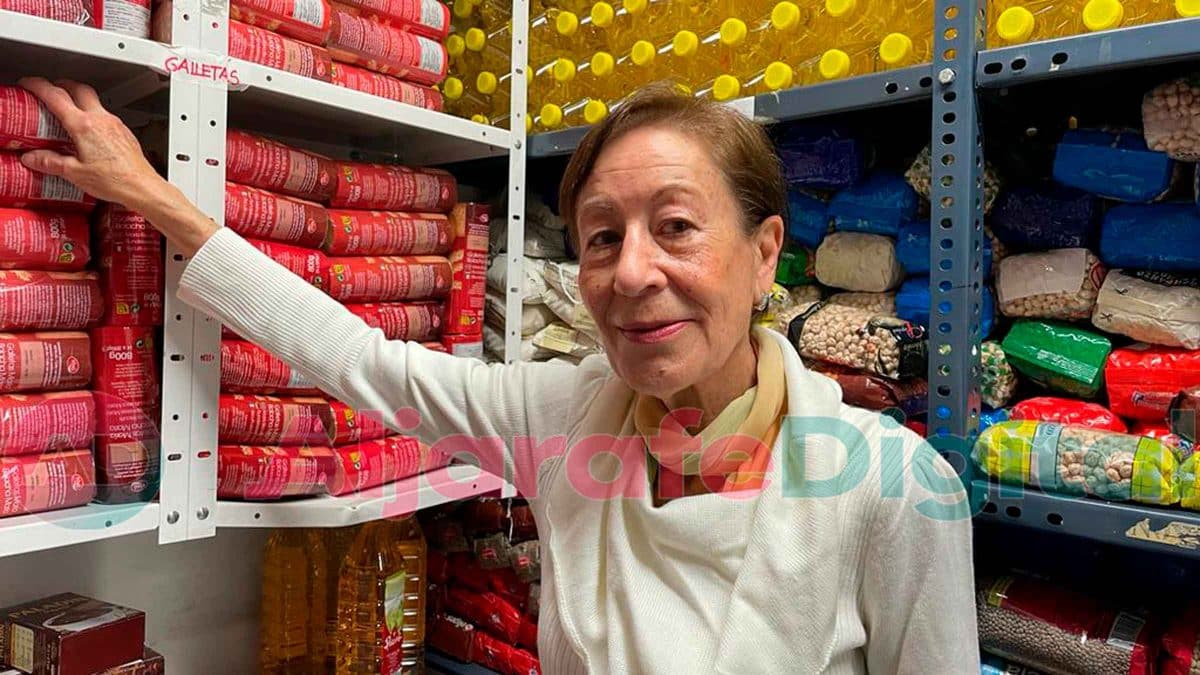 María Jesús Trigueros, directora de Cáritas de La Pañoleta / Clara Fajardo