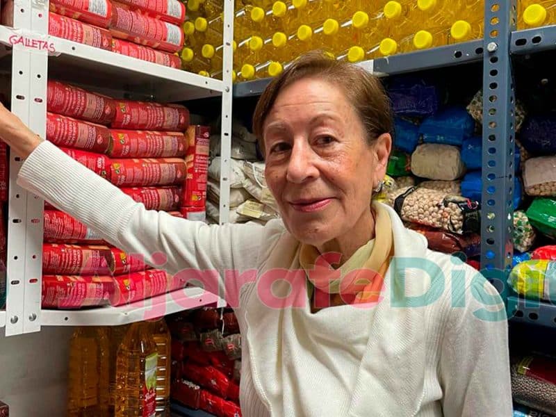 María Jesús Trigueros, directora de Cáritas de La Pañoleta / Clara Fajardo