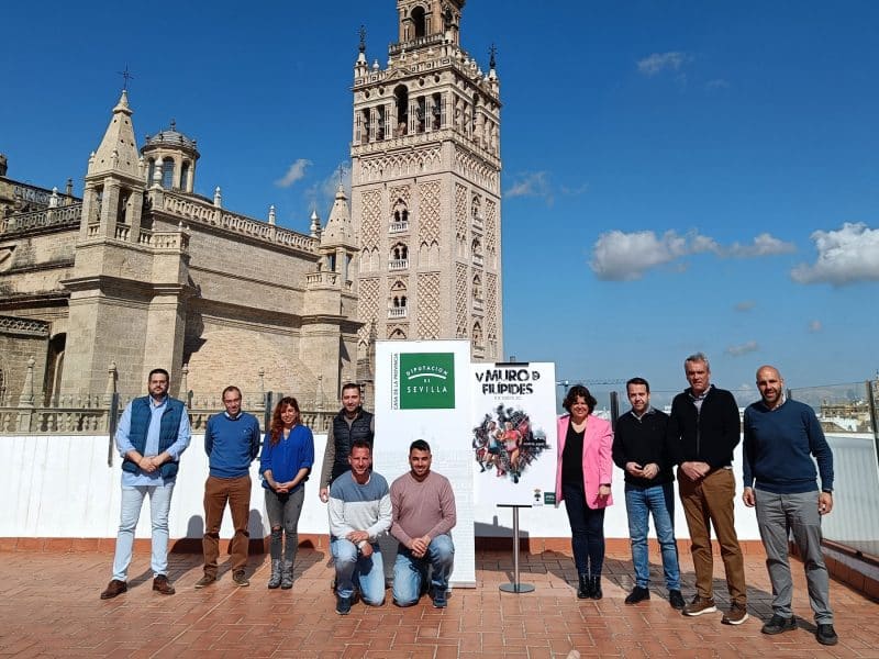 Presentación de la carrera el Muro de Filípides de Huévar / AD