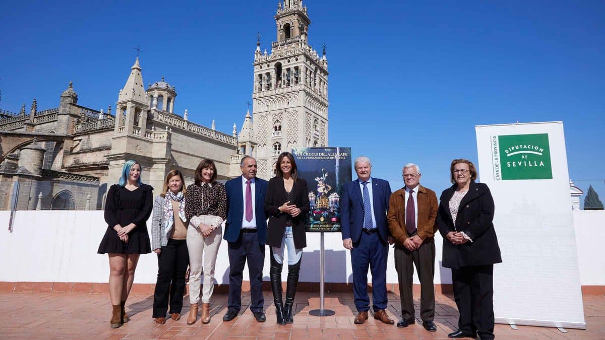 Imagen de la presentación del Víacrucis de Itálica / AD