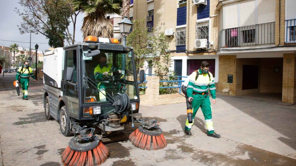 Imagen del Servicio de Limpieza en Mairena del Aljarafe / AD