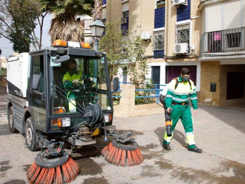 Imagen del Servicio de Limpieza en Mairena del Aljarafe / AD