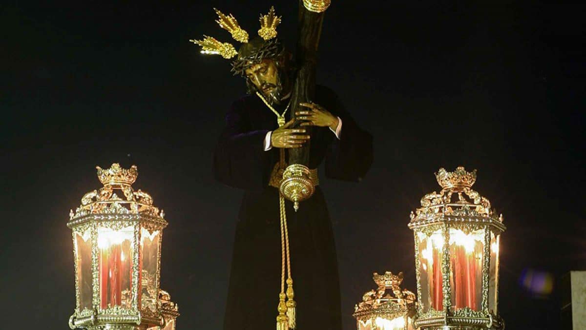 Imagen del horario y recorrido de la Semana Santa en Santiponce / AD
