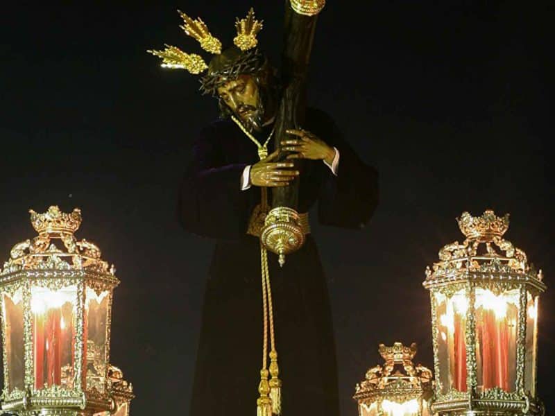 Imagen del horario y recorrido de la Semana Santa en Santiponce / AD