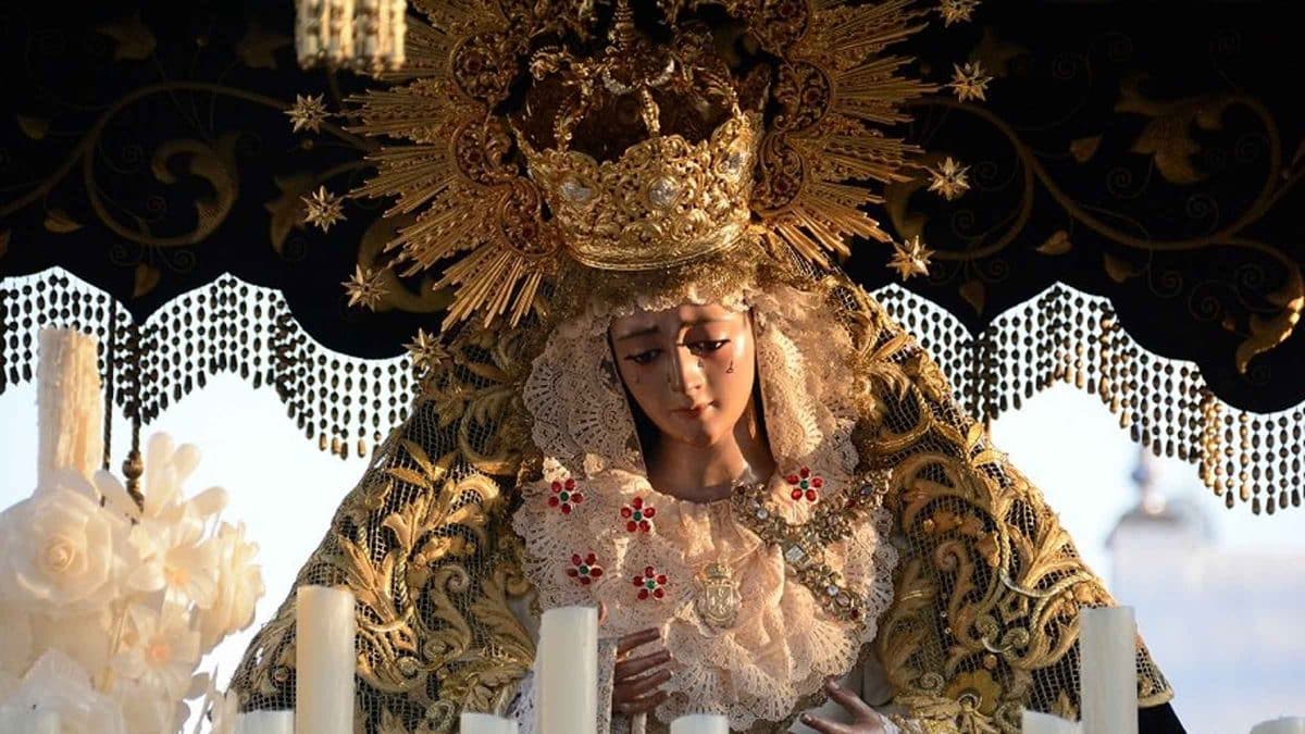 Imagen de la Virgen de Tomares /AD