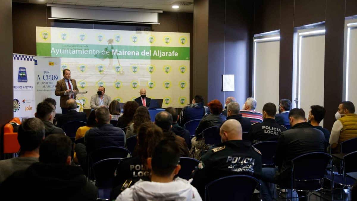 Imagen de las jornadas sobre educación vial y transporte sostenible de Mairena del Aljarafe / AD