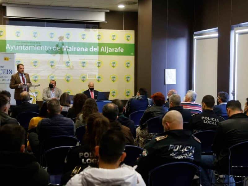 Imagen de las jornadas sobre educación vial y transporte sostenible de Mairena del Aljarafe / AD