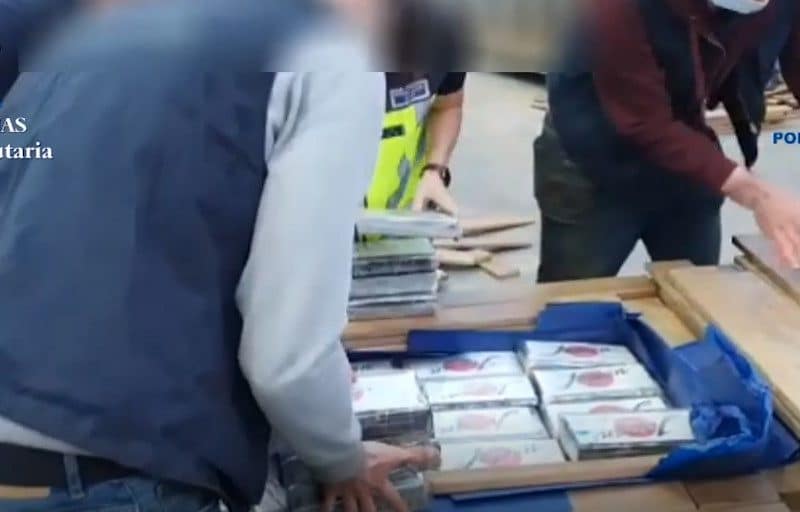 Imagen de la operación antidroga llevada a cabo en el Aljarafe / AD