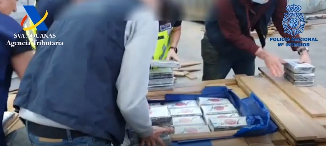 Imagen de la operación antidroga llevada a cabo en el Aljarafe / AD