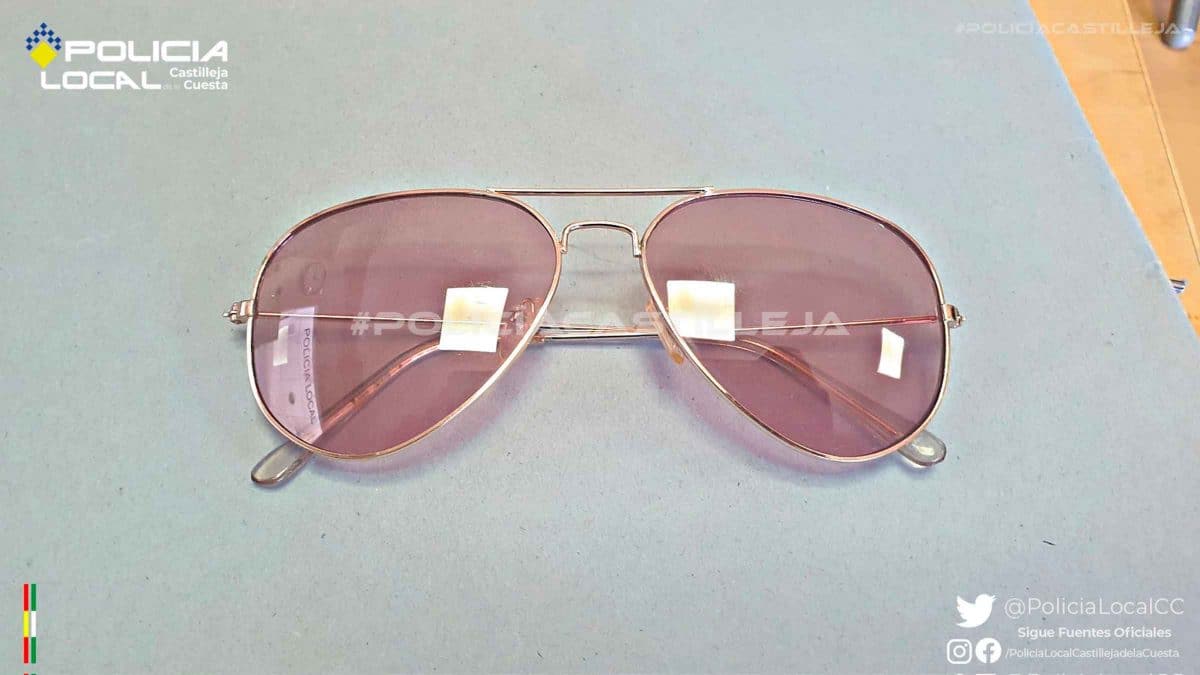 Gafas de sol, uno de los objetos perdidos anunciados por la Policía Local de Castilleja /AD