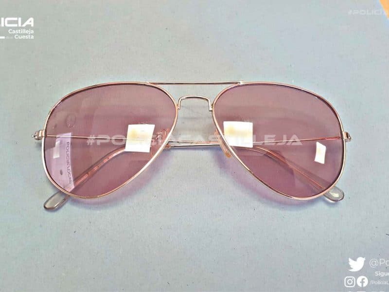 Gafas de sol, uno de los objetos perdidos anunciados por la Policía Local de Castilleja /AD