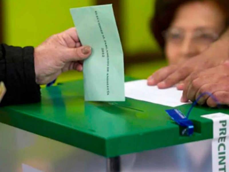 Urnas elecciones andaluzas / AD