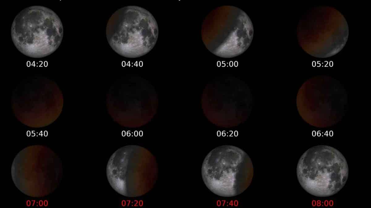 Eclipse de luna total el 16 de mayo en España / SA