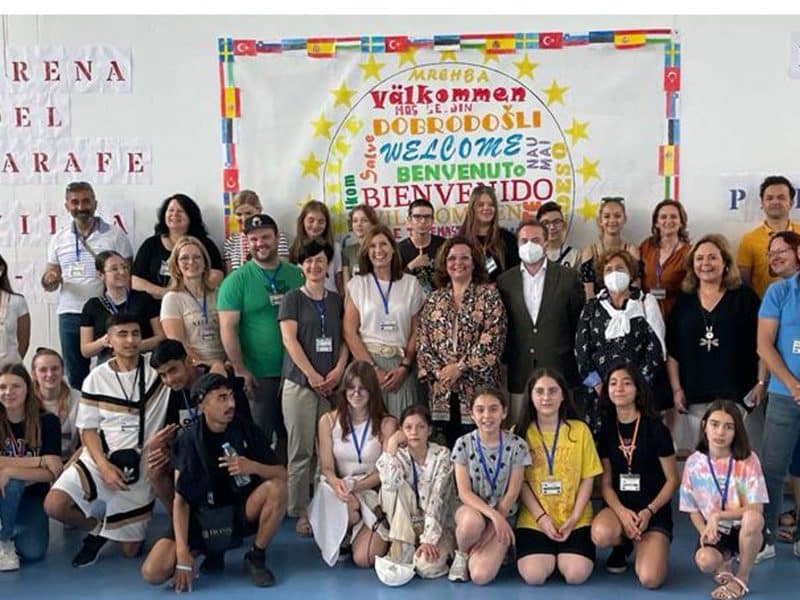 Imagen del grupo de Erasmus de Mairena del Aljarafe / AD