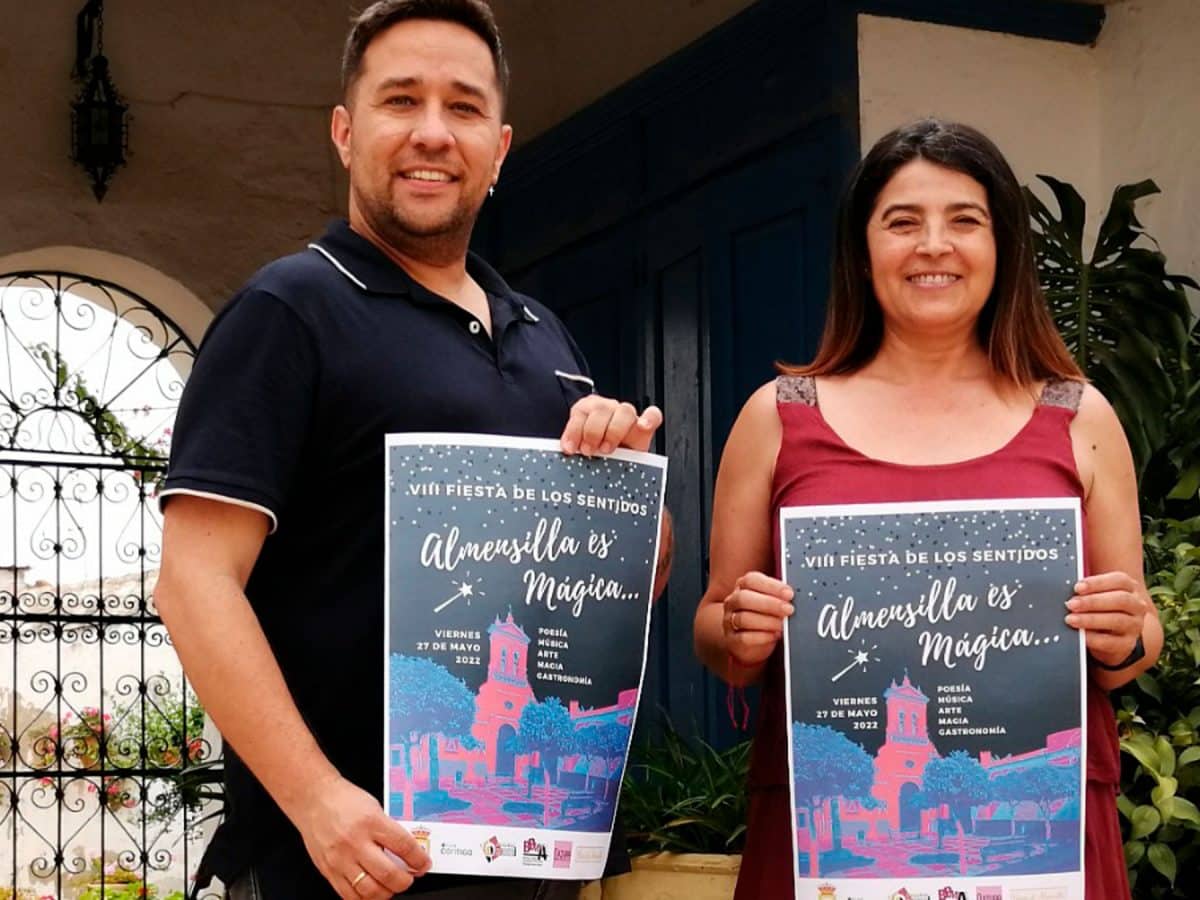 Imagen del cartel de la Fiesta de los Cinco Sentidos de Almensilla / AD